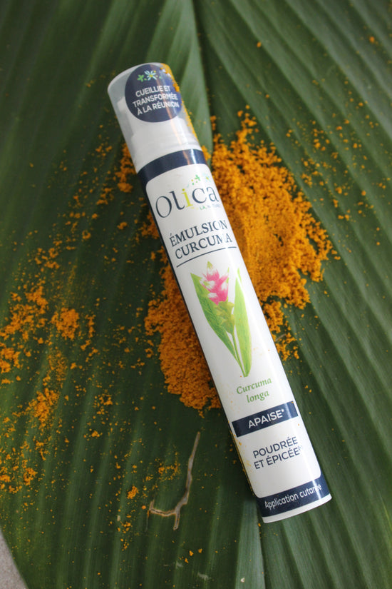 Une émulsion de curcuma