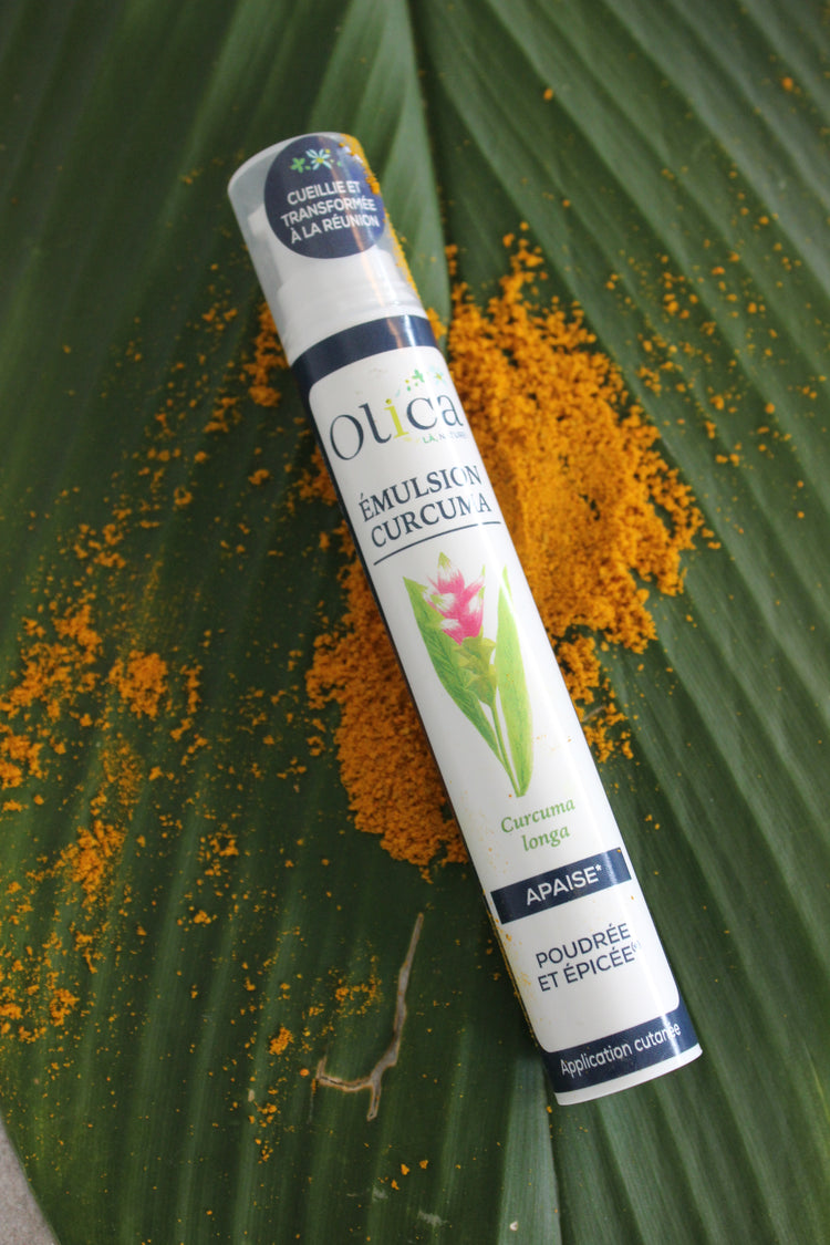 Une émulsion de curcuma