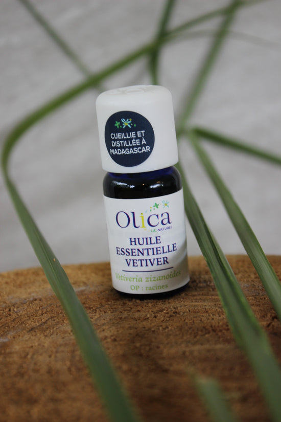 Huile essentielle de Vétiver - 10 mL